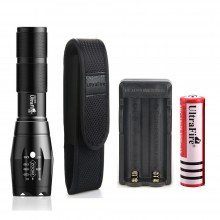 UltraFire A100 Zoom XM-L2 LED1000 Lumens Flashlight (set)
